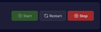 stop the server