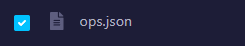 ops file